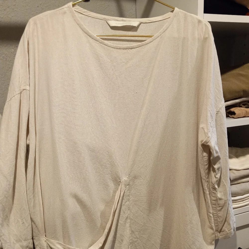 Elizabeth Suzann Harper tunic silk noil - Picture 3 of 4